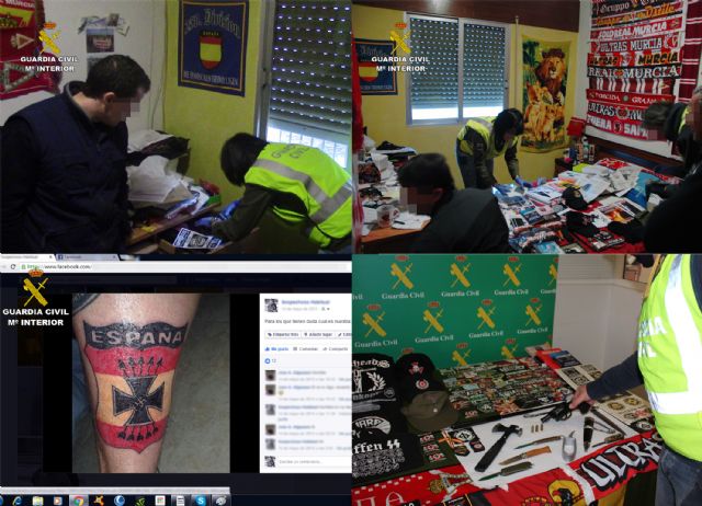 La Guardia Civil desmantela un grupo criminal de ideología radical en Murcia - 5, Foto 5