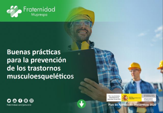 Fraternidad-Muprespa publica las Guías de Buenas Prácticas para prevenir los trastornos musculoesqueléticos y reducir riesgos al manipular cargas - 2, Foto 2