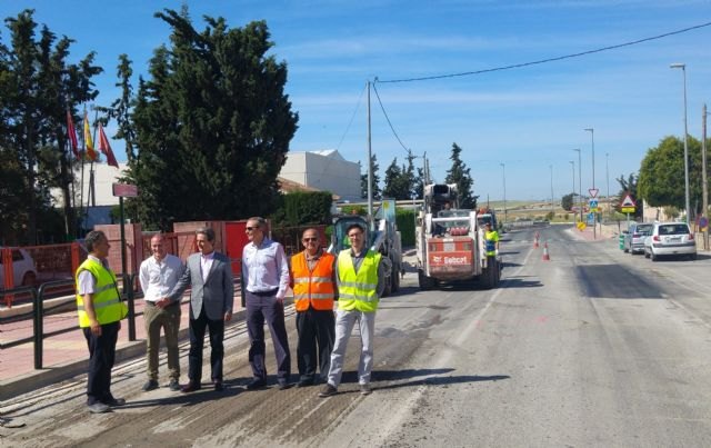 Fomento inicia el refuerzo del firme en la travesía de Corvera en el término de Murcia - 1, Foto 1