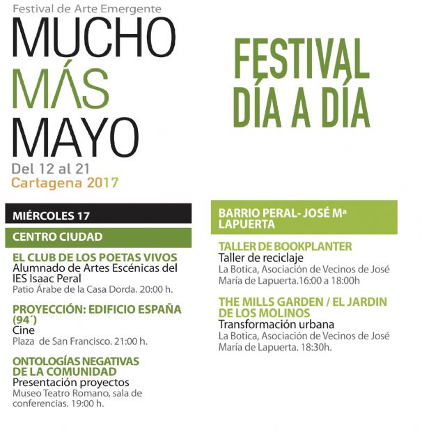 Arte al Centro sera protagonista este miercoles del Festival Mucho Mas Mayo - 1, Foto 1