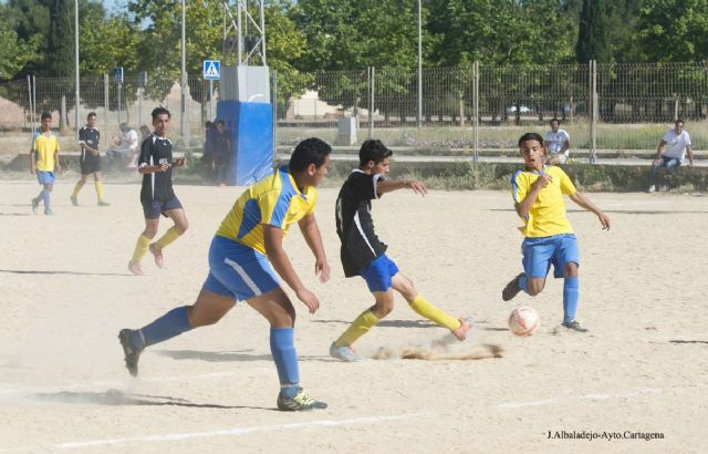 Franciscanos, San Gines 82, La Union A y Cartagena F.C. , clasificados en categoria benjamin para el Play Off al titulo de Liga - 1, Foto 1