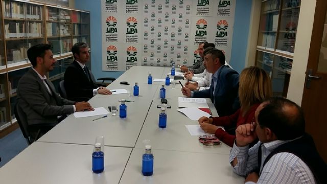 Encuentro Institucional entre el Consejero Miguel Ángel del Amor y la Comisión Ejecutiva de UPA-Murcia - 1, Foto 1