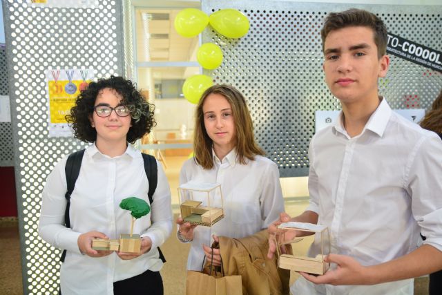 Alumnos del colegio Nuestra Señora de la Fuensanta ganan la Olimpiada de Arquitectura con un proyecto de módulos adaptados para trabajar en equipo - 1, Foto 1