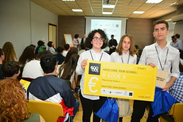 Alumnos del colegio Nuestra Señora de la Fuensanta ganan la Olimpiada de Arquitectura con un proyecto de módulos adaptados para trabajar en equipo - 2, Foto 2