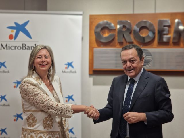 La Confederación Regional de Organizaciones Empresariales de Murcia y MicroBank se unen para impulsar las empresas sociales y la actividad emprendedora - 2, Foto 2