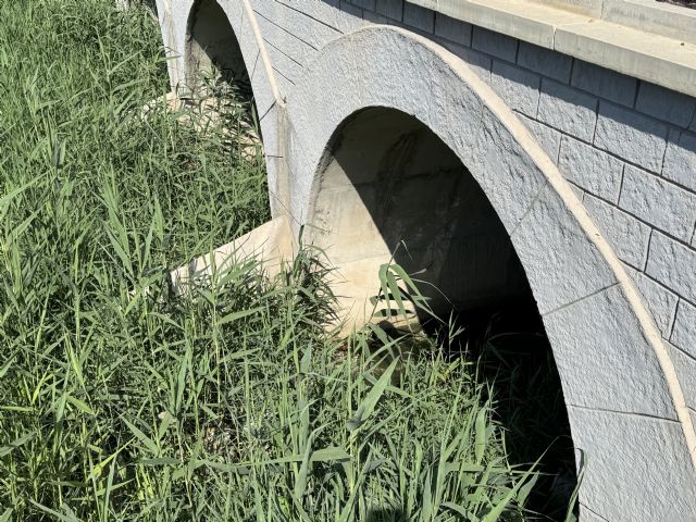 MC pretende acabar con los encharcamientos de la rambla de la Avenida Nueva Cartagena, que favorecen la proliferación de mosquitos y malas hierbas - 3, Foto 3