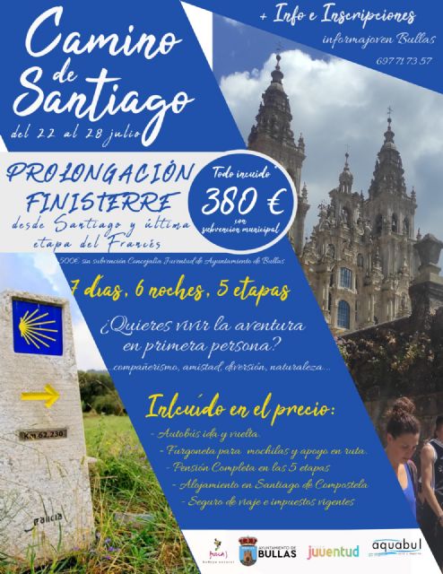 La Concejalía de Juventud te lleva al Camino de Santiago por tercer año consecutivo - 1, Foto 1