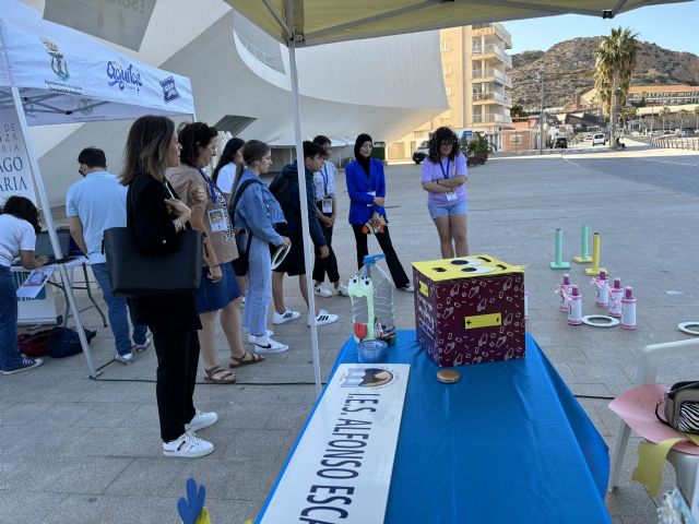 24 centros educativos de la Región participan en Águilas en el encuentro ESenRED - 1, Foto 1