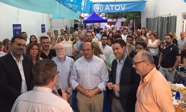 Acto de campaña en la sede del PP de La Alberca - 1, Foto 1