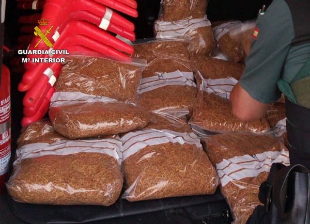 La Guardia Civil se incauta en Murcia de 10 kilos de picadura de tabaco de contrabando - 3, Foto 3