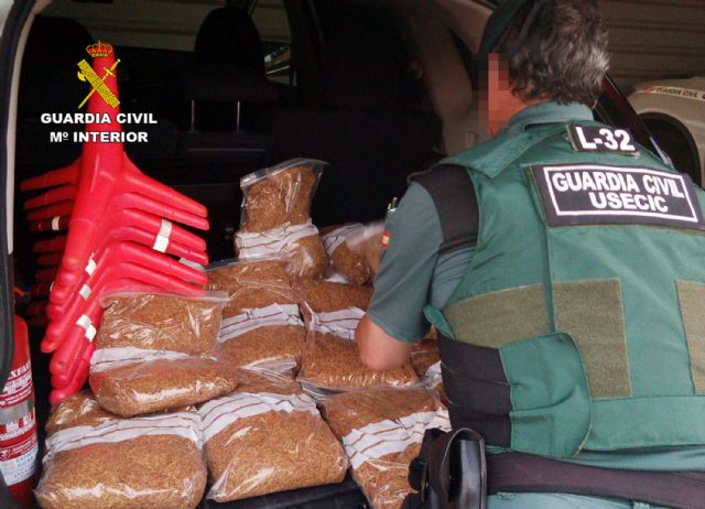 La Guardia Civil se incauta en Murcia de 10 kilos de picadura de tabaco de contrabando - 5, Foto 5