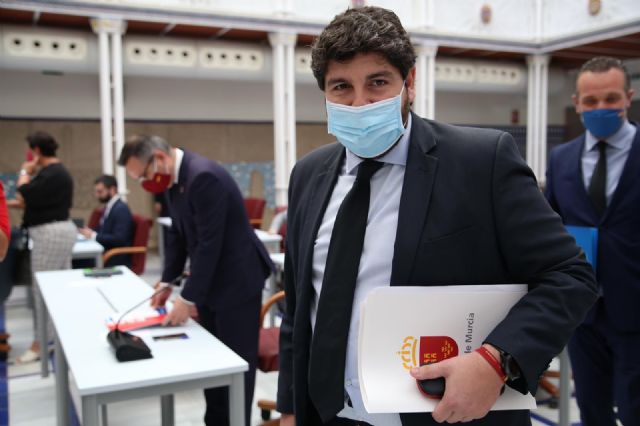 Joaquín Segado Hemos visto a un presidente que ya ha planificado por dónde debe avanzar la Región para blindar la sanidad y frenar la crisis económica y social - 1, Foto 1