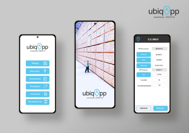 ARBENTIA comprime la gestión de almacén en la palma de una mano, con su solución móvil ubiqApp - 1, Foto 1