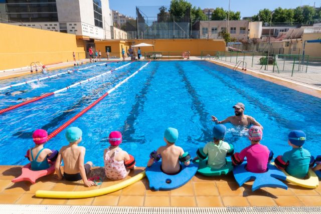 Últimas plazas para los cursos de natación de julio y agosto en la piscina de la Casa de la Juventud de Cartagena - 1, Foto 1