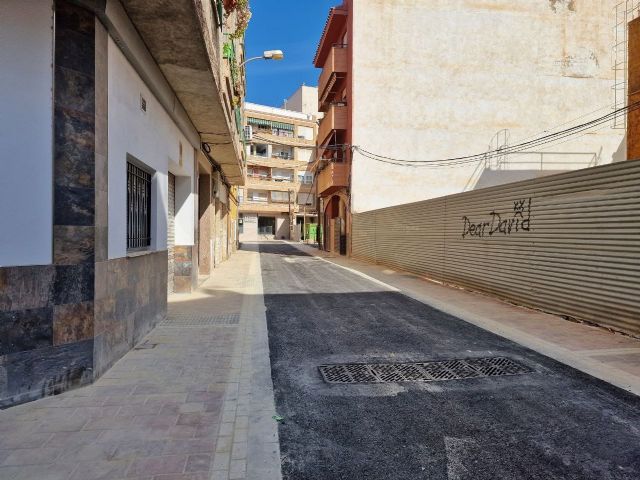 El alcalde de Lorca en funciones supervisa el final de las obras de remodelación de la calle Juan XXIII, Hernando de Burgos y Párroco Antonio Llamas - 1, Foto 1