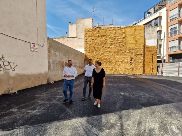 El alcalde de Lorca en funciones supervisa el final de las obras de remodelación de la calle Juan XXIII, Hernando de Burgos y Párroco Antonio Llamas - 2, Foto 2