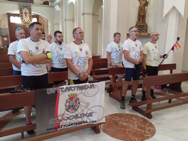 La asociación cicloturista de Cartagena realiza su tradicional peregrinación a Caravaca de la Cruz - 5, Foto 5