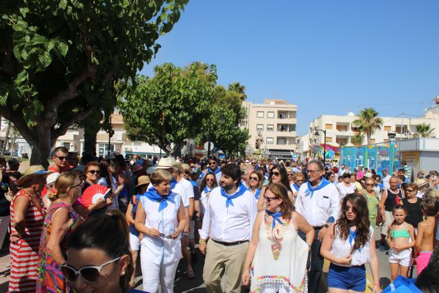 López Miras participa en la romería de la Virgen del Carmen en San Pedro del Pinatar - 2, Foto 2