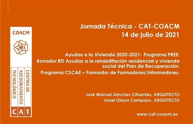 COACM continúa su labor formativa con la celebración de la tercera Jornada sobre ayudas a la rehabilitación - 1, Foto 1