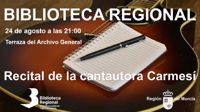 La Biblioteca Regional organiza tres eventos presenciales en su 'Agosto cultural' - 2, Foto 2