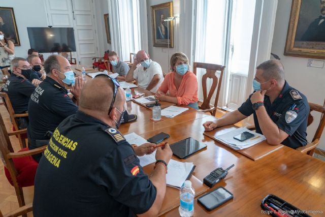 Más de 360 funcionarios y voluntarios de Cartagena formarán el dispositivo de seguridad en La Vuelta Ciclista - 1, Foto 1