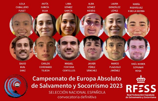 Confirmada la composición de la Selección absoluta para el Europeo de Salvamento y Socorrismo - 1, Foto 1