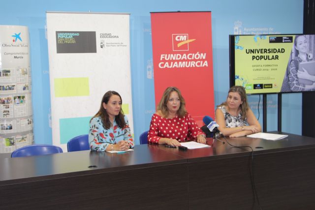 La Universidad Popular renueva su oferta formativa para el curso 2019-2020 con 62 cursos en diferentes áreas - 1, Foto 1