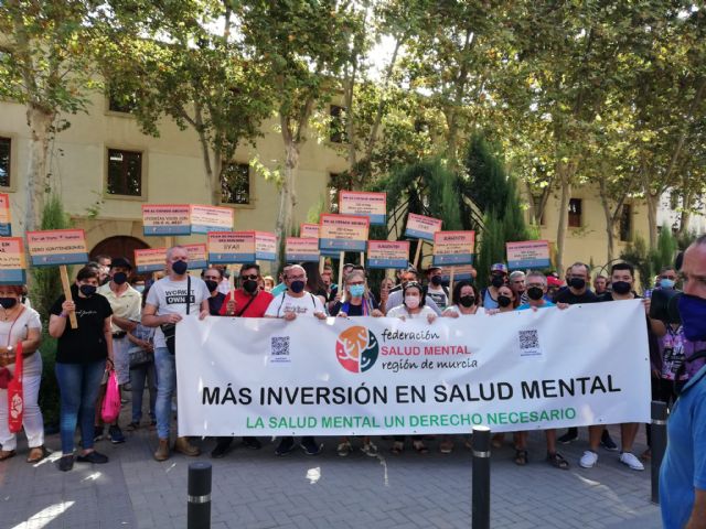 Más inversión en Salud Mental, lema de las protestas ante el Palacio de San Esteban - 3, Foto 3