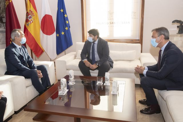 López Miras recibe al embajador de Japón en España - 2, Foto 2