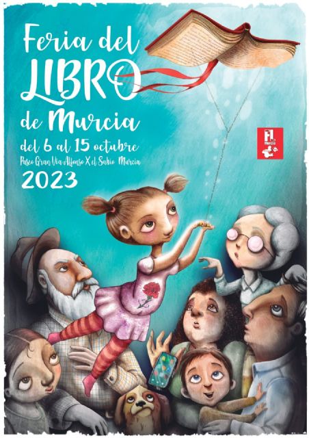 Elia Barceló y Luis Leante, pregoneros de la Feria del Libro de Murcia 2023 - 2, Foto 2