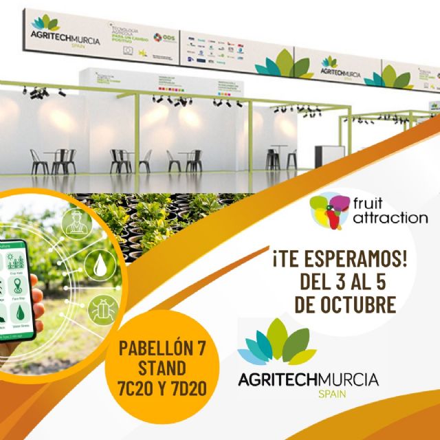 AgritechMurcia presenta en el 15° Aniversario de Fruit Attraction la tecnología agraria murciana de última generación del 3 al 5 de octubre en Madrid - 1, Foto 1