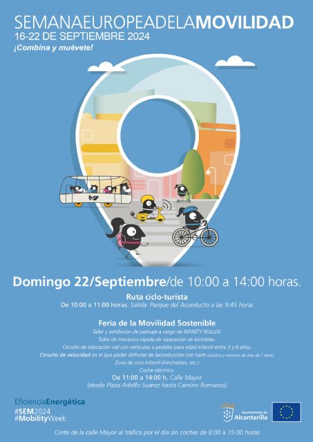 Alcantarilla celebra la Semana de la Movilidad con una ruta en bici, karts y actividades de ocio para toda la familia - 2, Foto 2