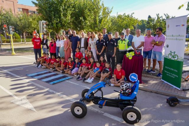 Cartagena arranca la Semana de la Movilidad con la apertura del curso escolar en el Parque de Seguridad Vial - 1, Foto 1