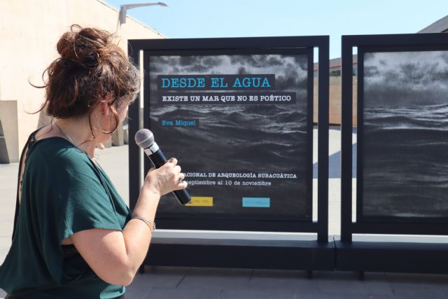 El Museo Nacional de Arqueología Subacuática ARQVA acoge la exposición 'Desde el agua. Existe un mar que no es poético' de Eva Miquel - 4, Foto 4