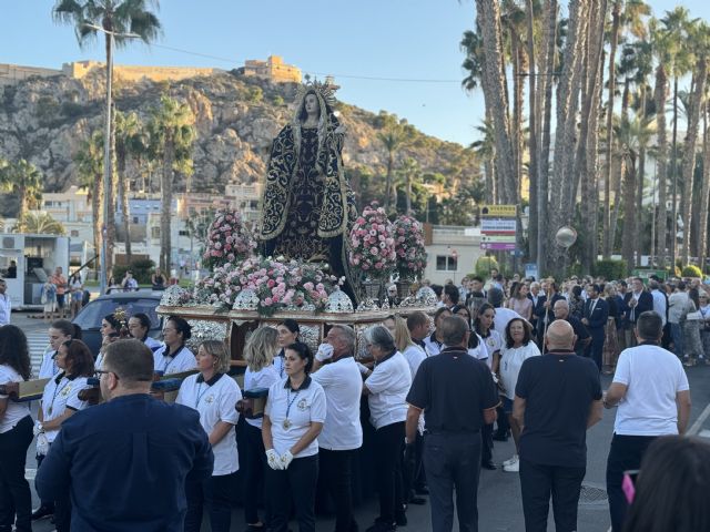 Más de 600 personas acompañan a la Virgen de los Dolores en el día de su onomástica - 1, Foto 1