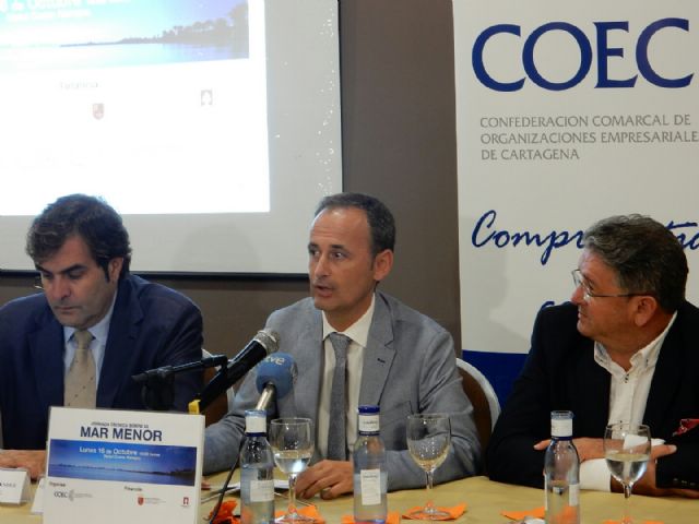 El consejero Javier Celdrán inaugura la Jornada Técnica sobre el Mar Menor - 1, Foto 1