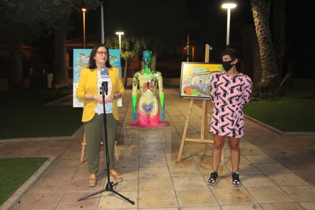 Laura Delgado expone en el Espacio de Arte de la Casa de Cultura de San Pedro del Pinatar - 1, Foto 1