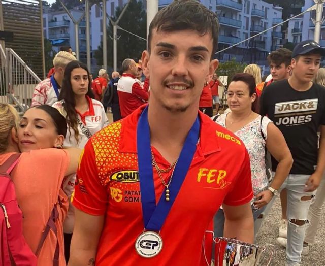 Jesús Escacho, del Petanca La Salceda, plata con España en el Europeo sub-23 - 1, Foto 1