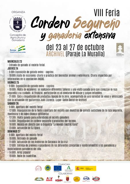 La Feria del Cordero Segureño y la Ganadería Extensiva vuelve a Archivel del 24 al 26 de octubre - 3, Foto 3