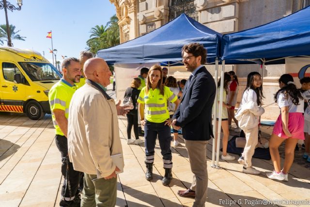 Cartagena se suma al Día Europeo de Concienciación ante la Parada Cardíaca - 1, Foto 1