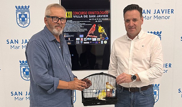 El XXXII Concurso Ornitológico Villa de San Javier atrae a 1.200 ejemplares de las mejores aves de España El XXXII Concurso Ornitológico Villa de San Javier atrae a 1.200 ejemplares de las mejores aves de España