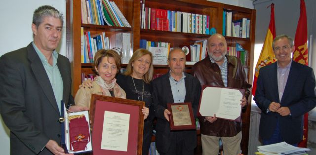 Sánchez-Mora recibe al equipo directivo y a los representantes de la comunidad educativa del IES Alfonso X El Sabio de Murcia - 2, Foto 2