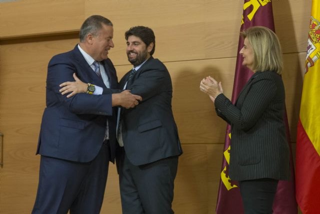 López Miras insta a Bernabé a trabajar juntos por la Región y contribuir así al progreso de todos los españoles - 1, Foto 1