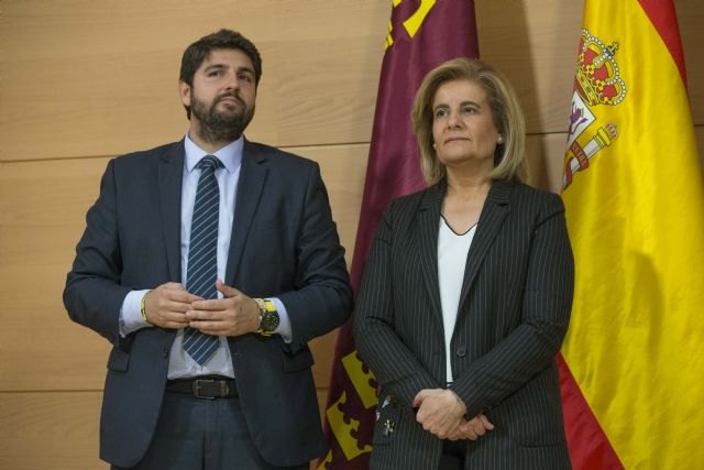 López Miras insta a Bernabé a trabajar juntos por la Región y contribuir así al progreso de todos los españoles - 3, Foto 3