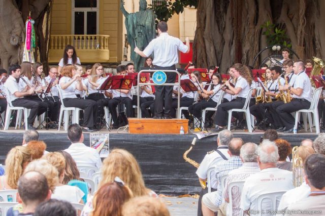 La Agrupación Musical Sauces celebra la patrona de la música con varios conciertos en Cartagena - 1, Foto 1