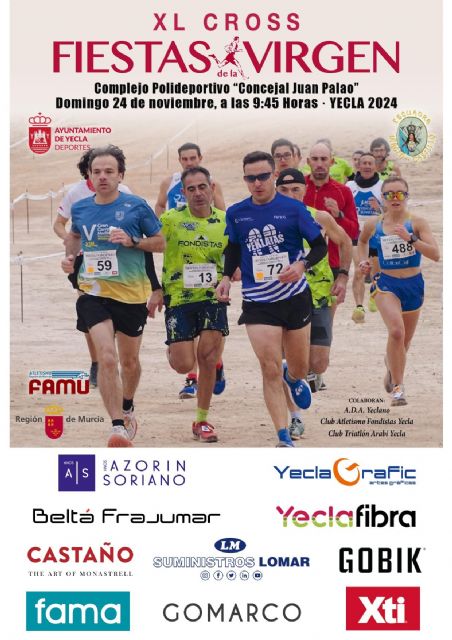 El domingo 24, Yecla decide la Liga Regional de Cross y los títulos por clubes Máster - 1, Foto 1