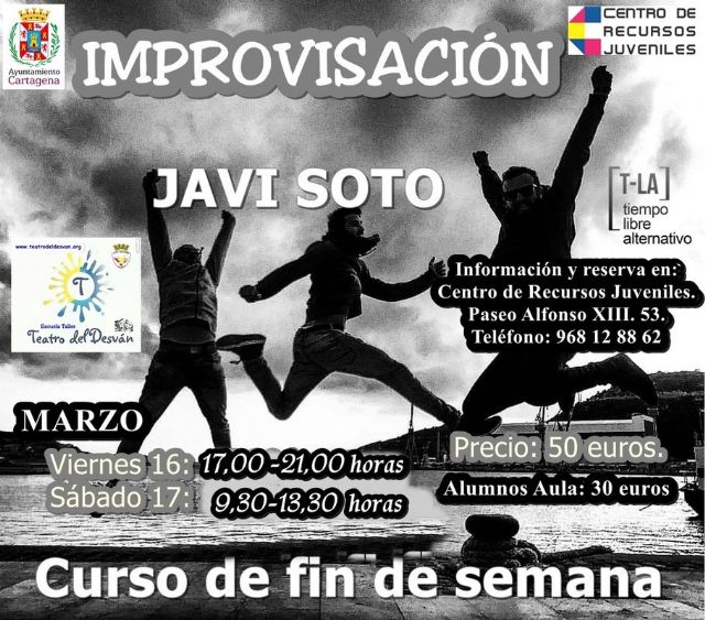 El Teatro del Desvan impartira con el T-LA una Master Class sobre la voz y un curso de Acercamiento a la Improvisacion Teatral - 1, Foto 1