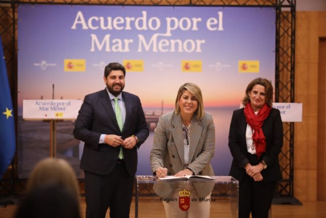 La alcaldesa confía en que la presencia del Ministerio en la comisión interadministrativa refuerce la coordinación para proteger el Mar Menor - 1, Foto 1