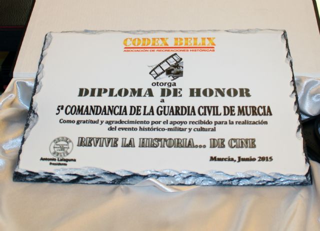 La Guardia Civil recibe el reconocimiento de la Asociación de Recreaciones Históricas Codex Belix - 3, Foto 3