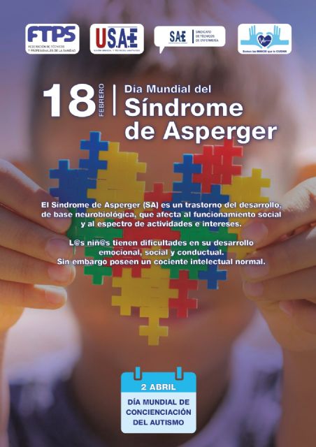 18 de febrero, Día Internacional del Síndrome de Asperger - 1, Foto 1